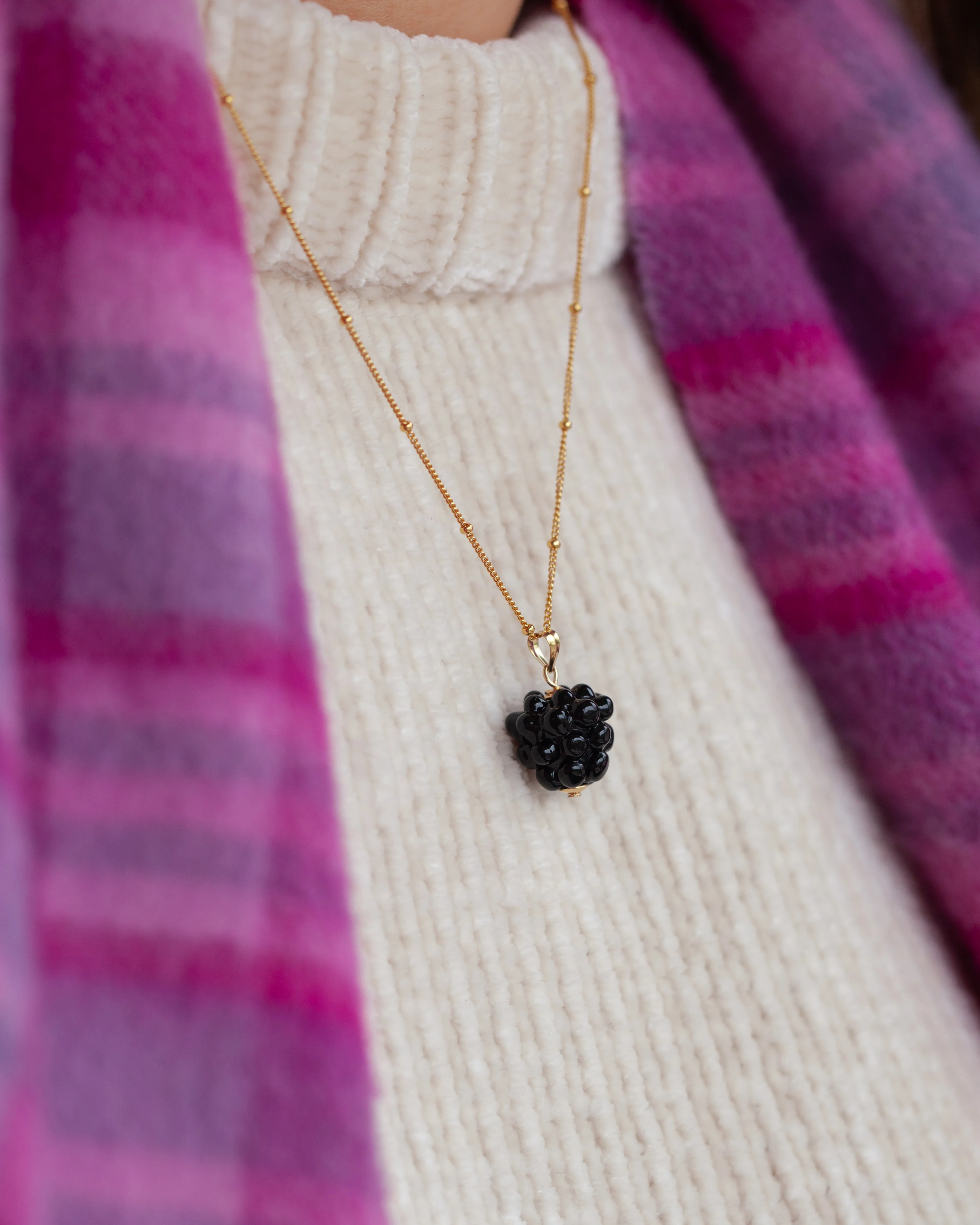 Blackberry Charm Necklace - Image 5