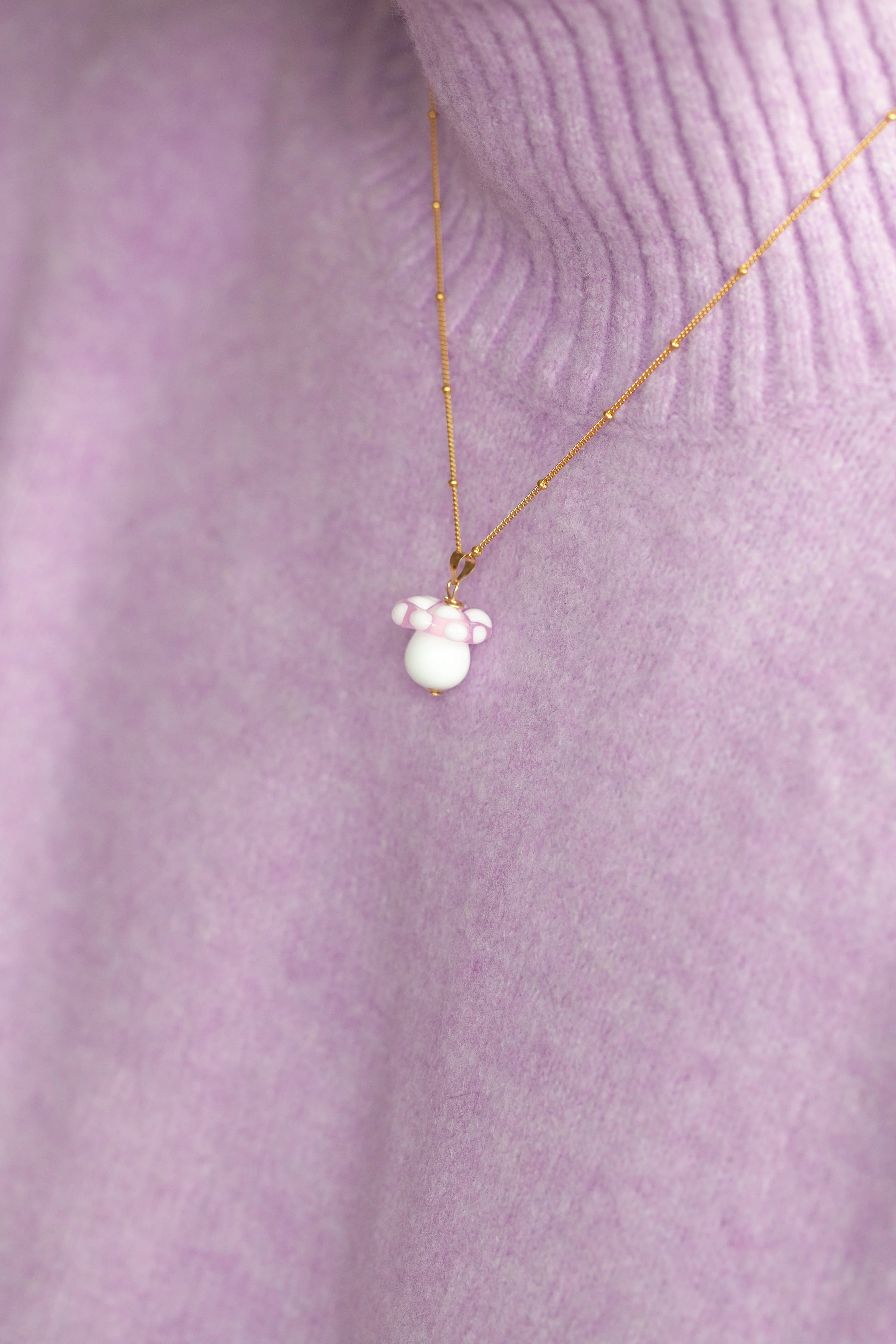 Toadstool Charm Necklace - Image 3