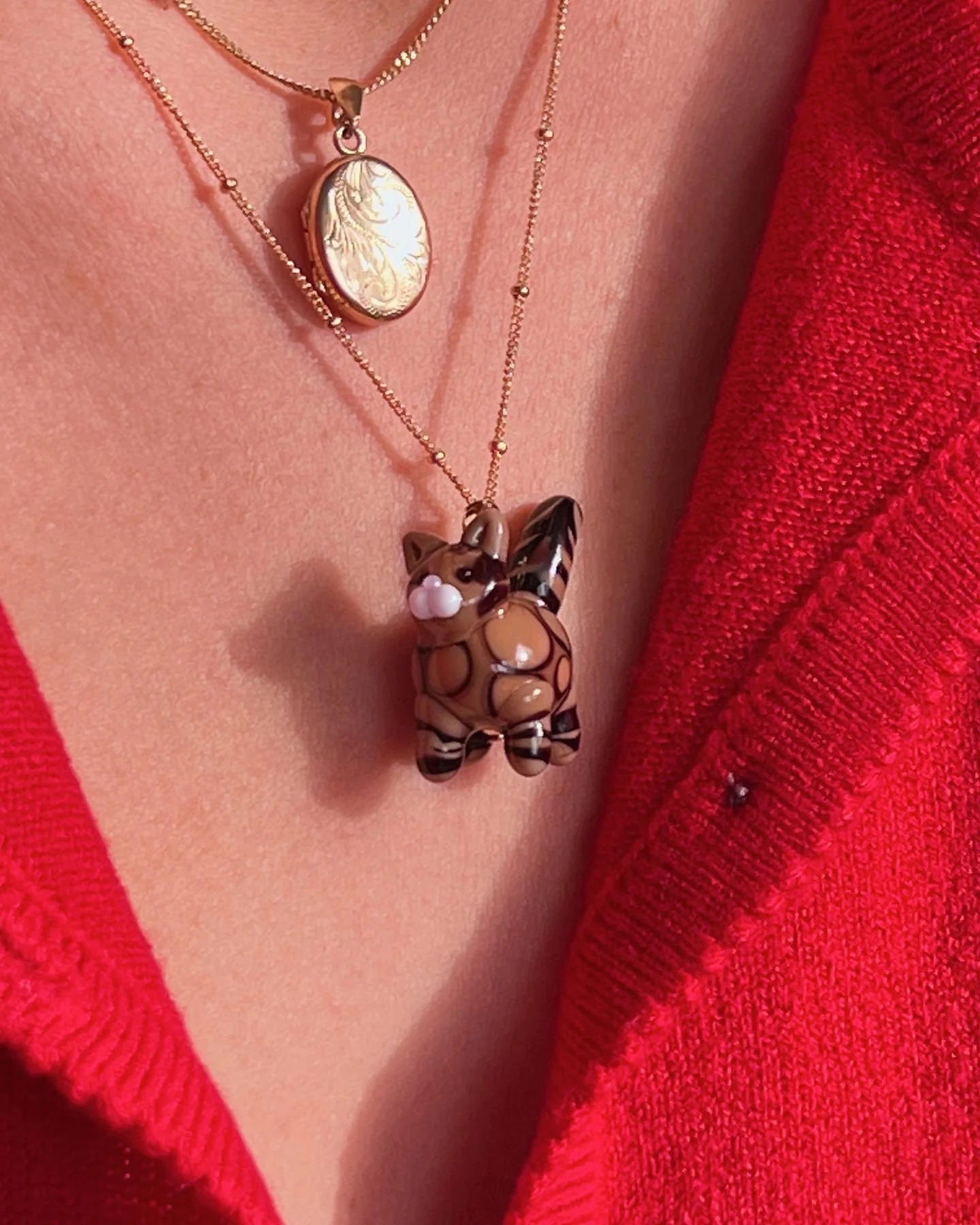 CUSTOM Kitty Charm Necklace *Extended Pre Order 22-26 weeks - Limited Slots Available* - Image 4