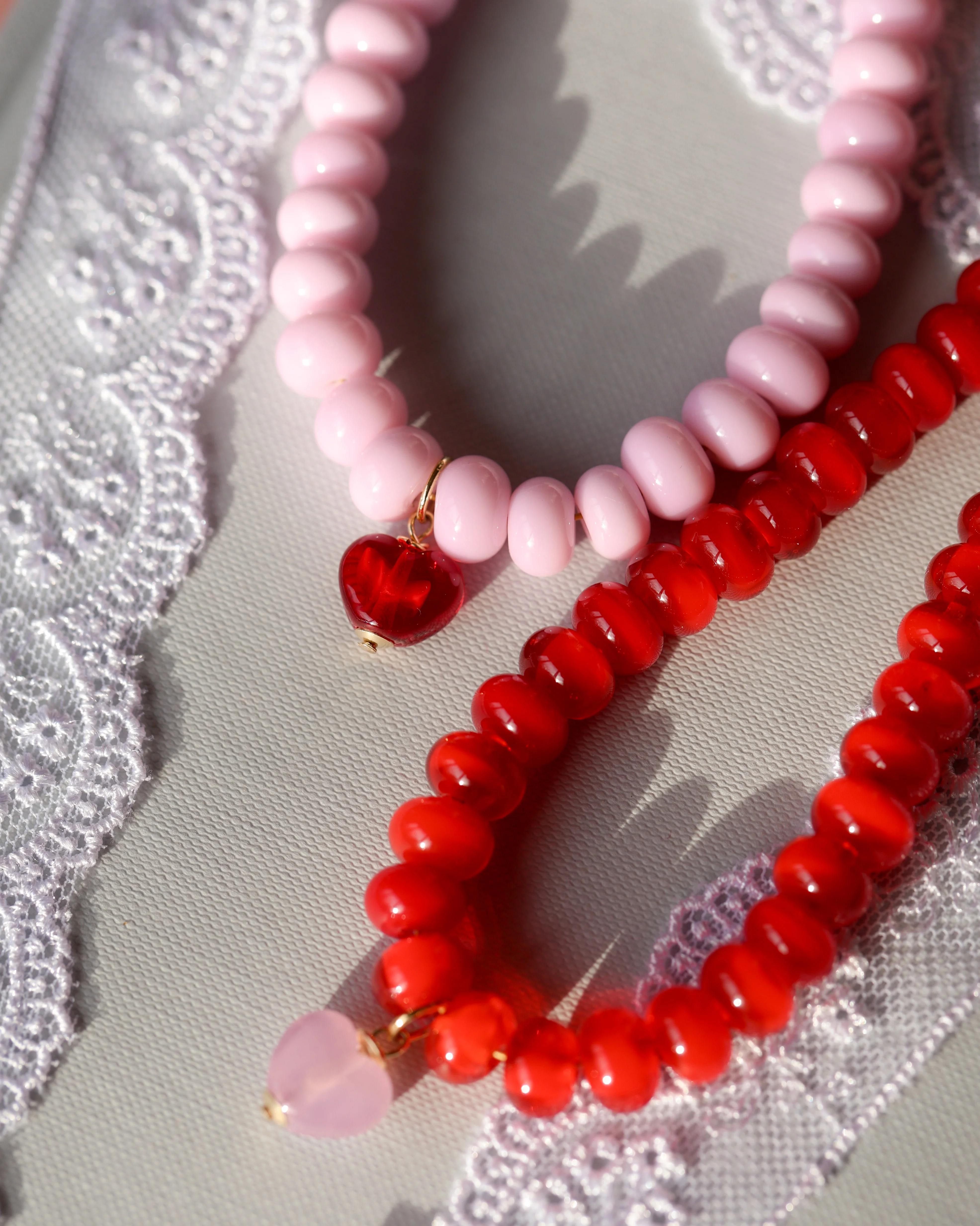 Forever & Always Necklace- Red - Image 4