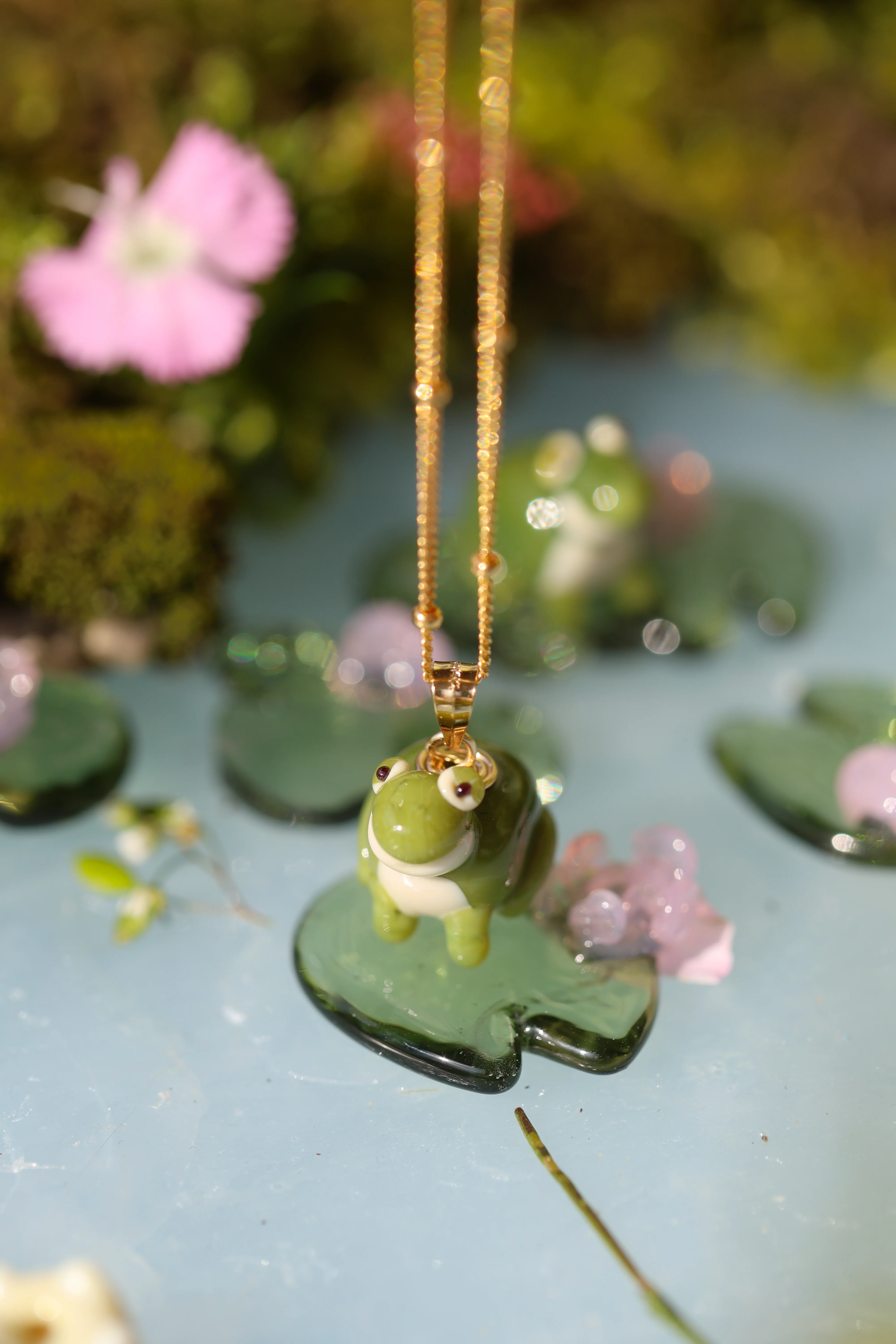 Frog Charm Necklace - Image 4