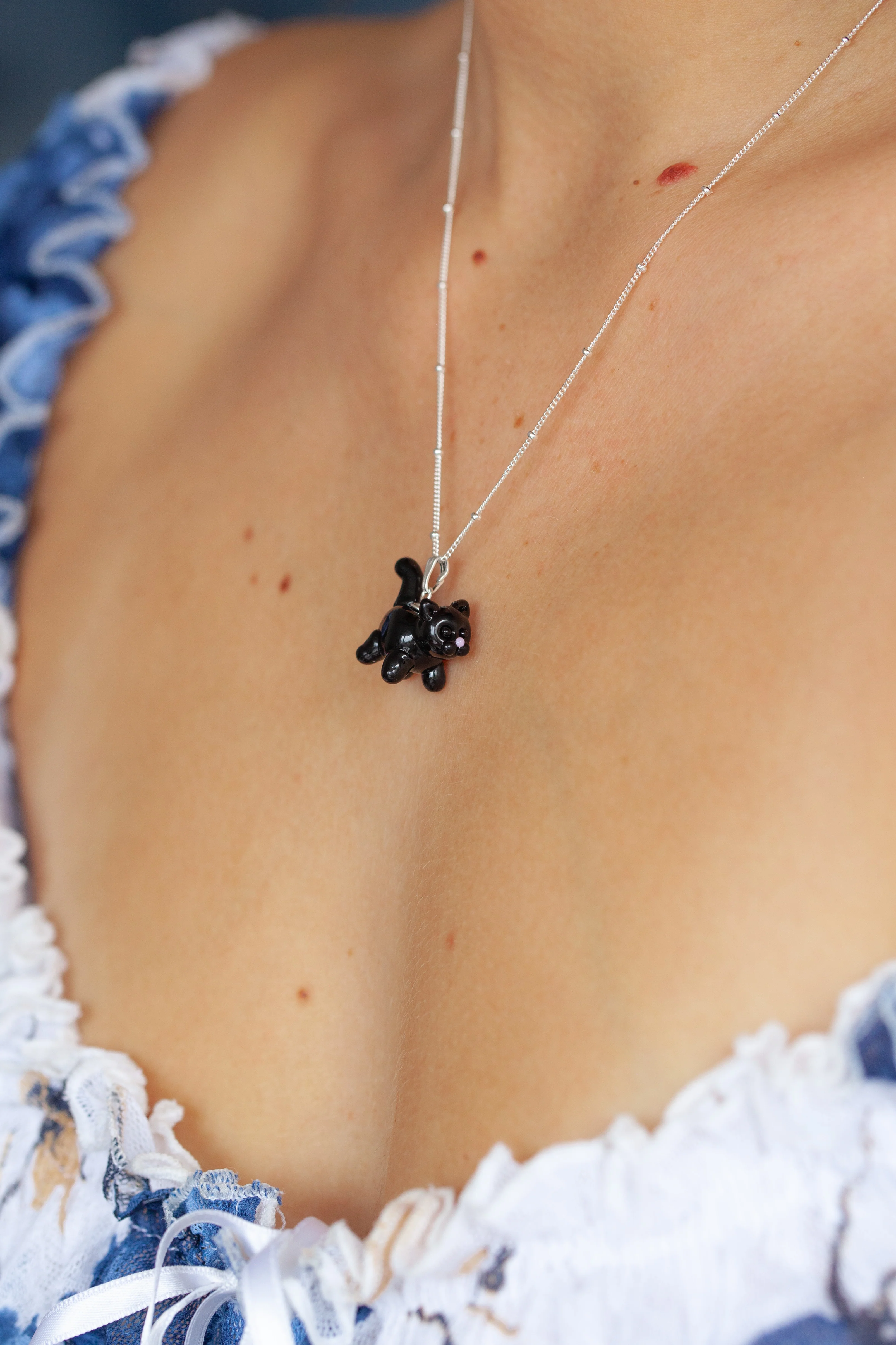 Cat Charm Necklace - Image 15