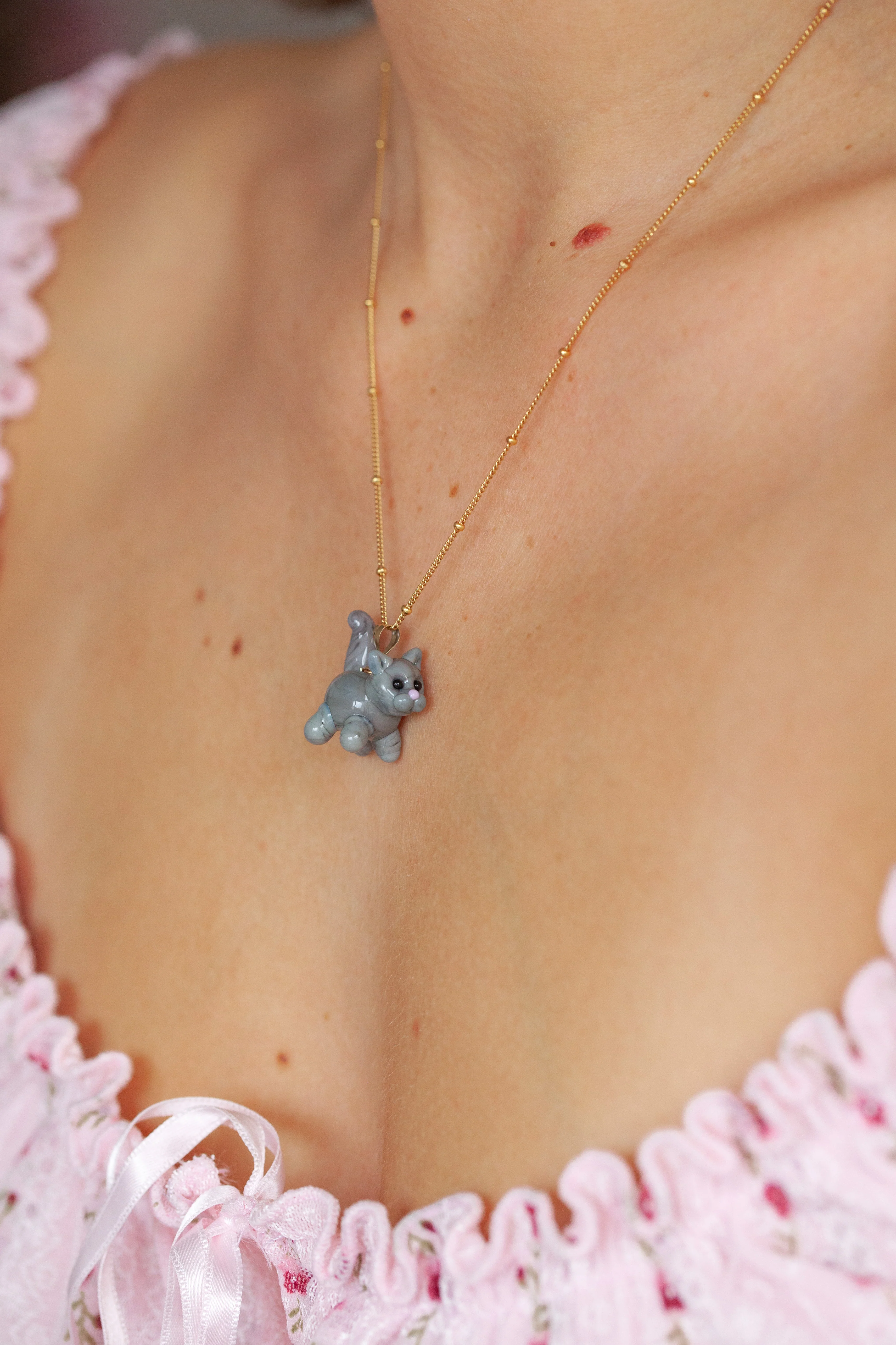 Cat Charm Necklace - Image 18