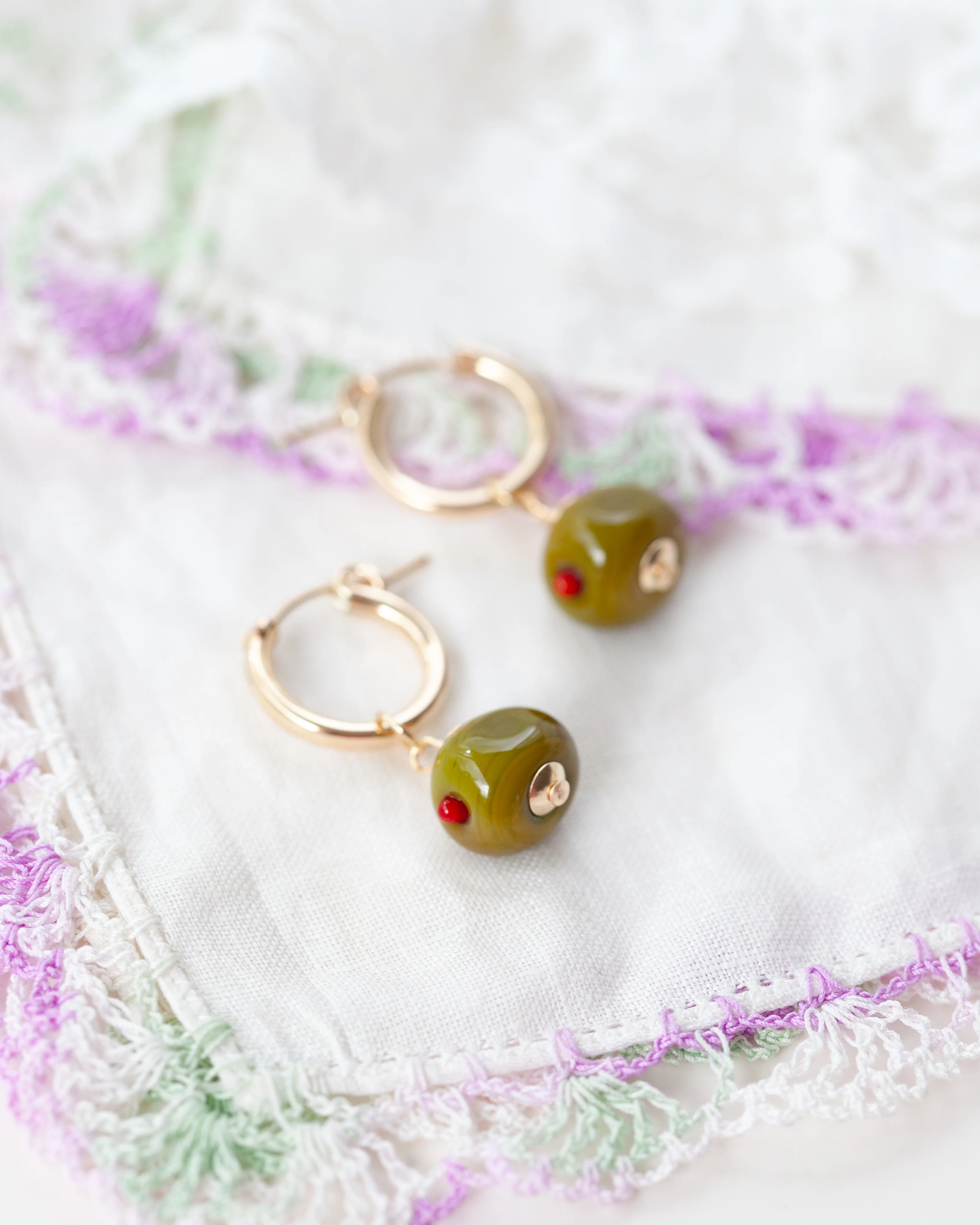 Olive Earrings - Image 3