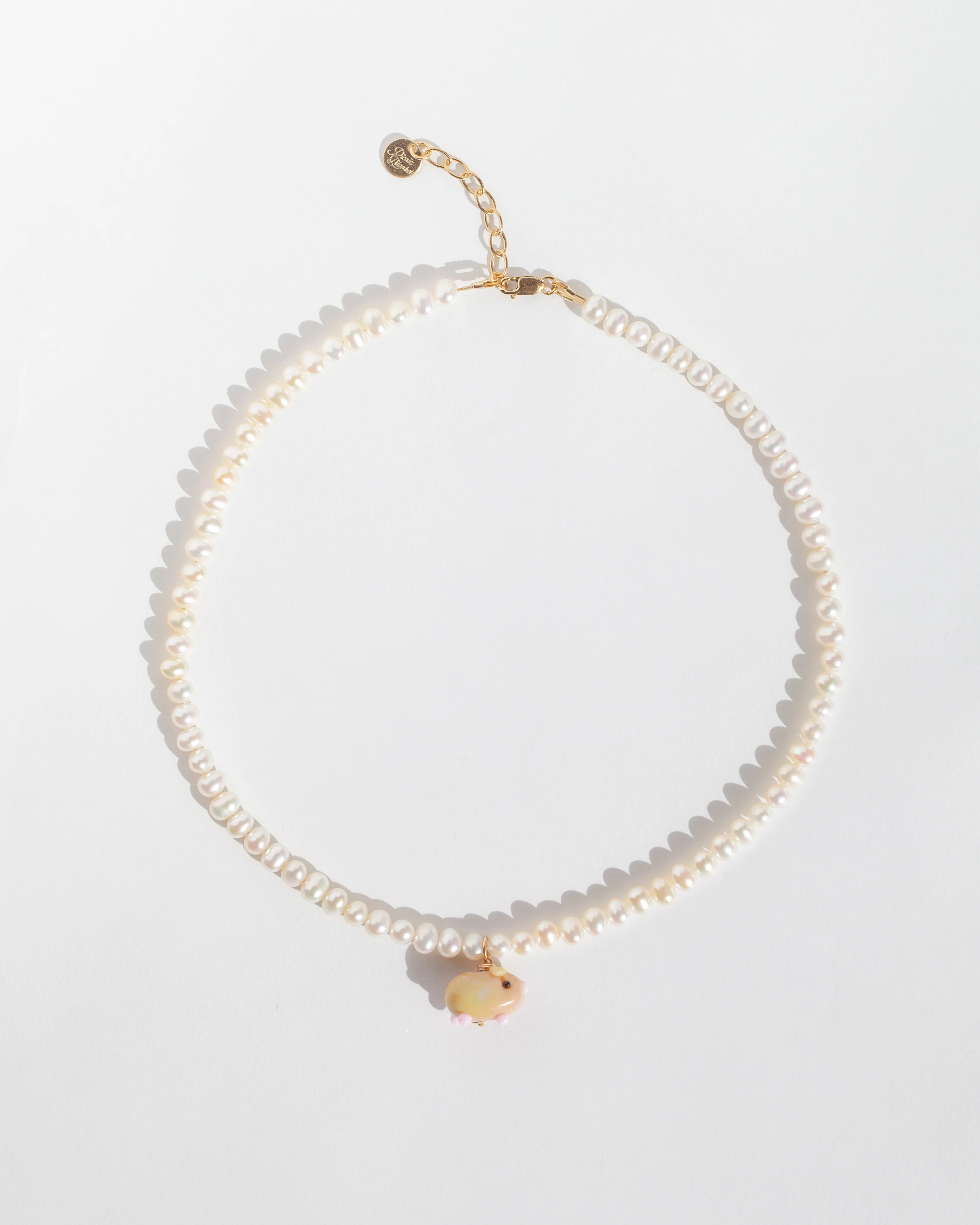 Pearly Guinea Necklace with CUSTOM Guinea Pig *Extended Pre-Order 22-26 weeks - Limited Slots Available* - Image 3