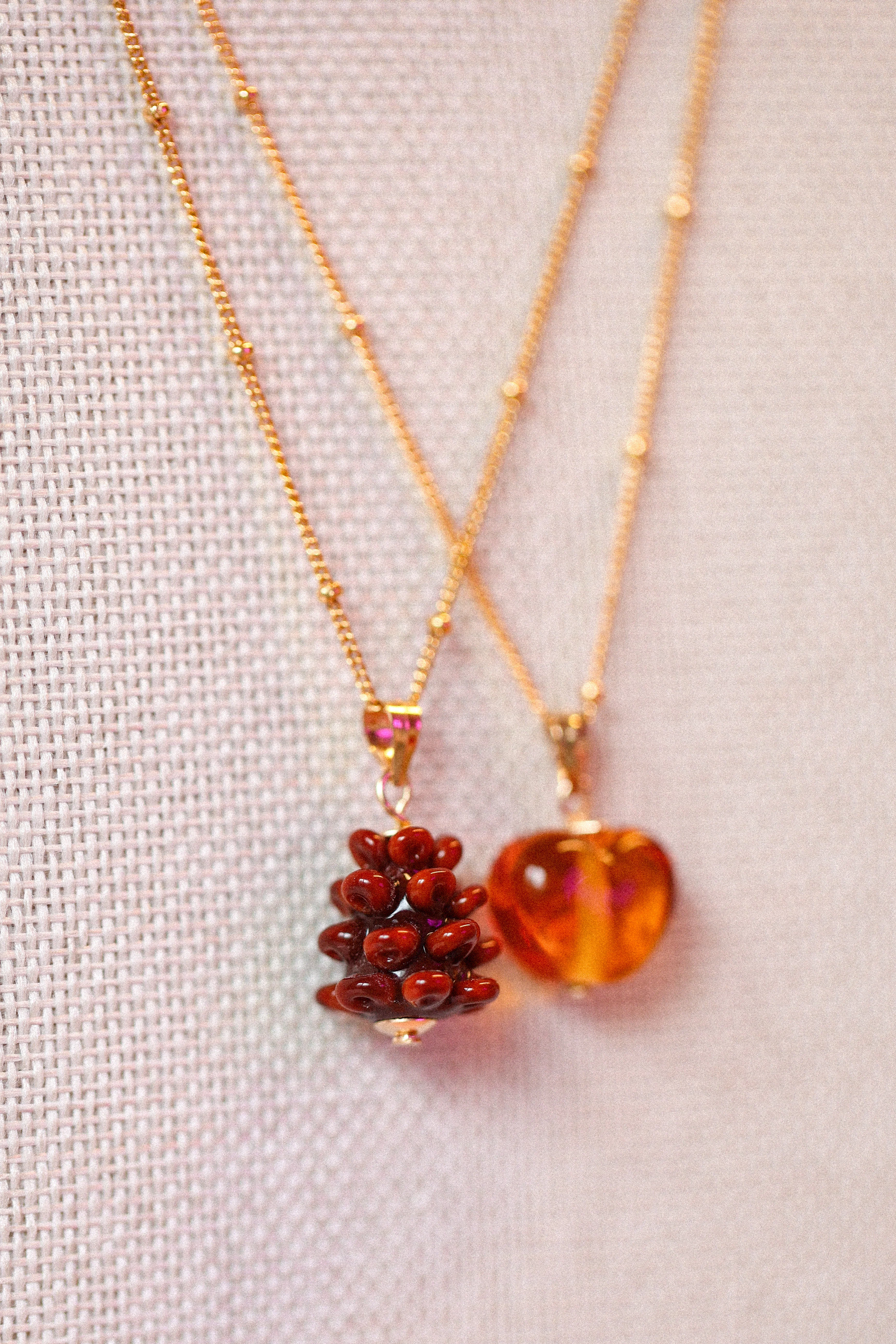 Pinecone Charm Necklace - Image 3