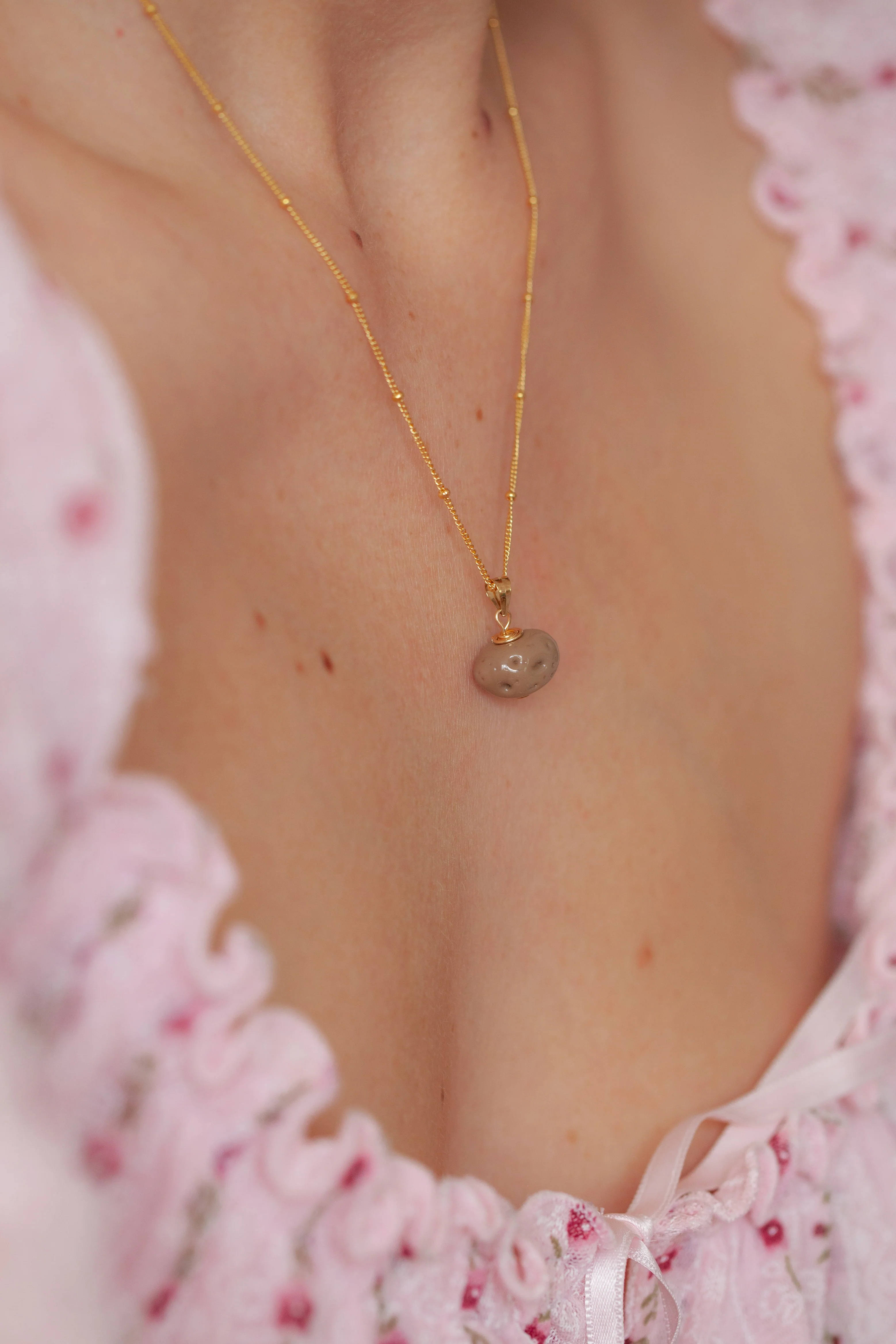 Precious Potato Charm Necklace - Image 5