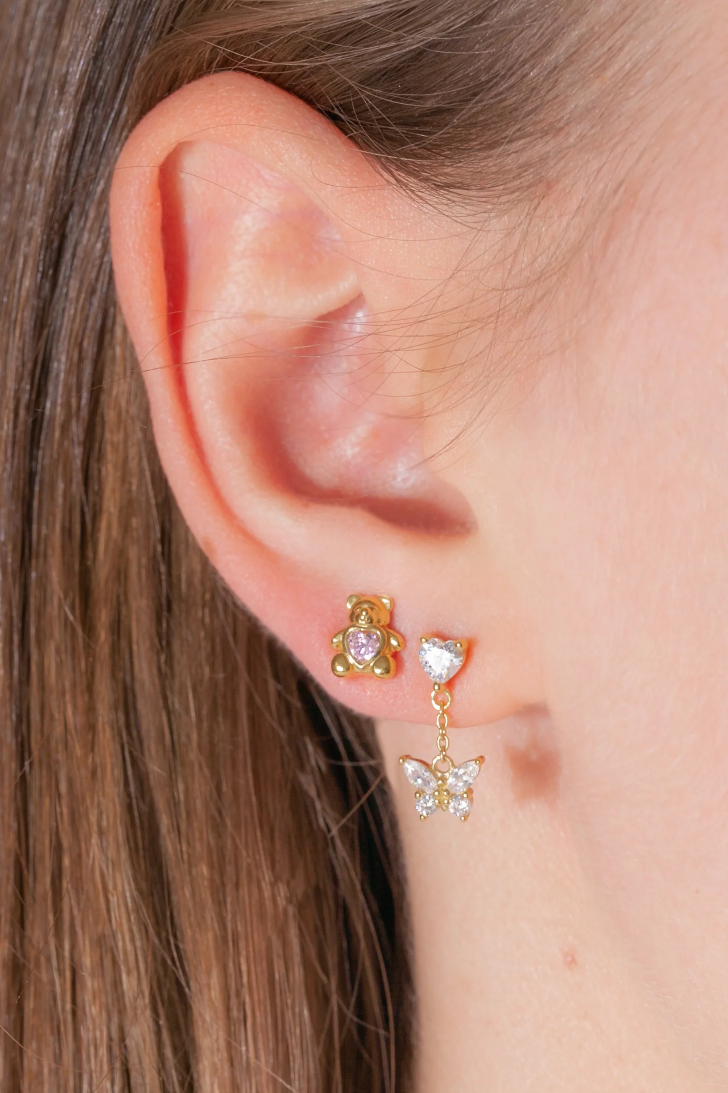 Teddy Bear Stud Earring - Image 11
