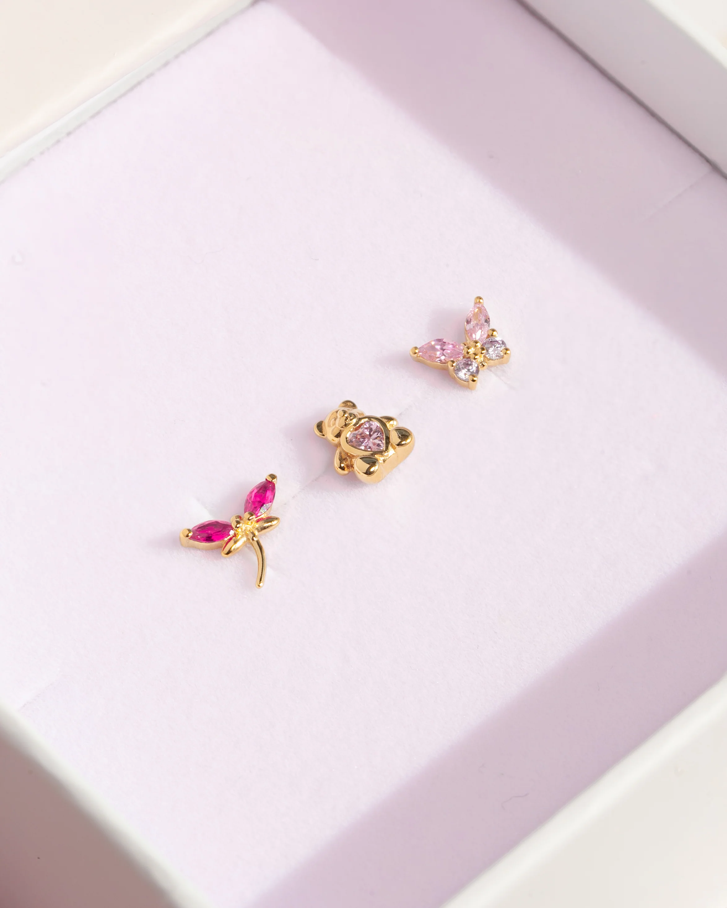 Teddy Bear Stud Earring - Image 4