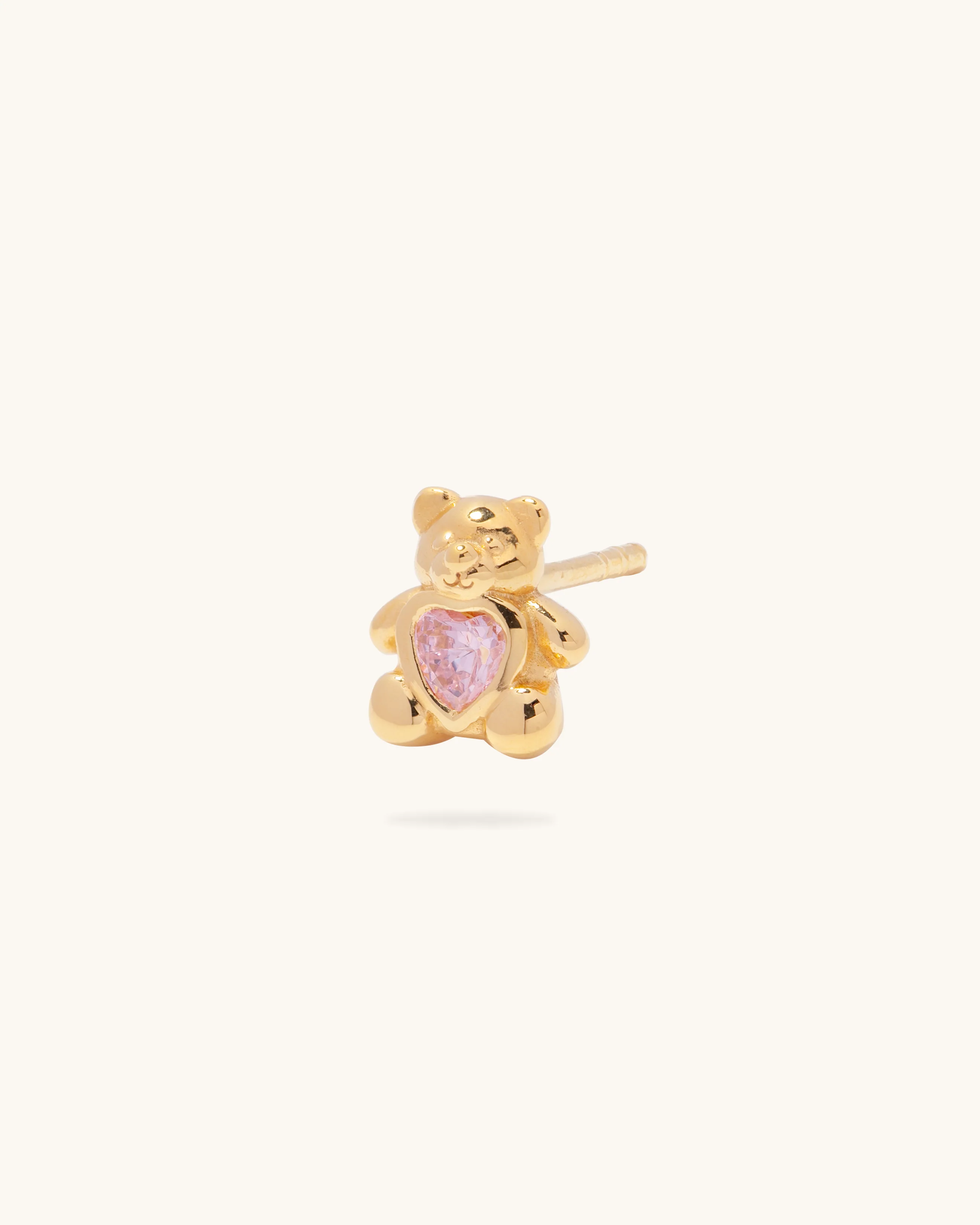 Teddy Bear Stud Earring - Image 6