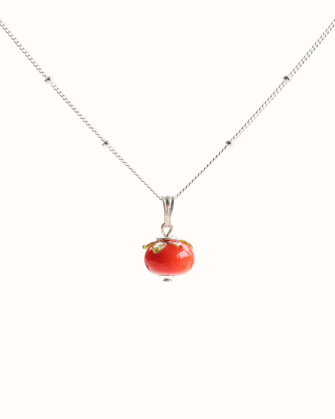 Tomato Charm Necklace - Image 4