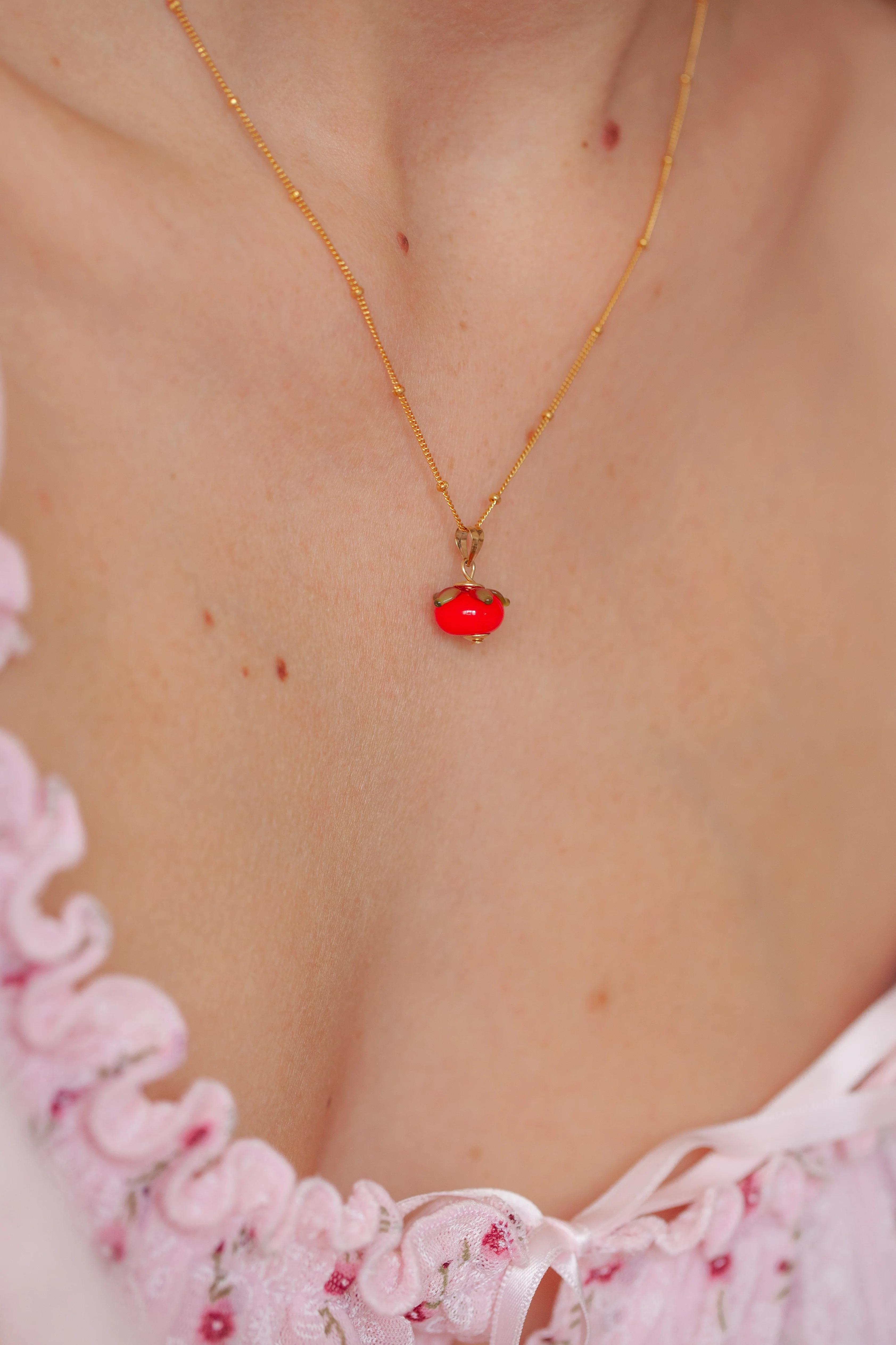 Tomato Charm Necklace - Image 6