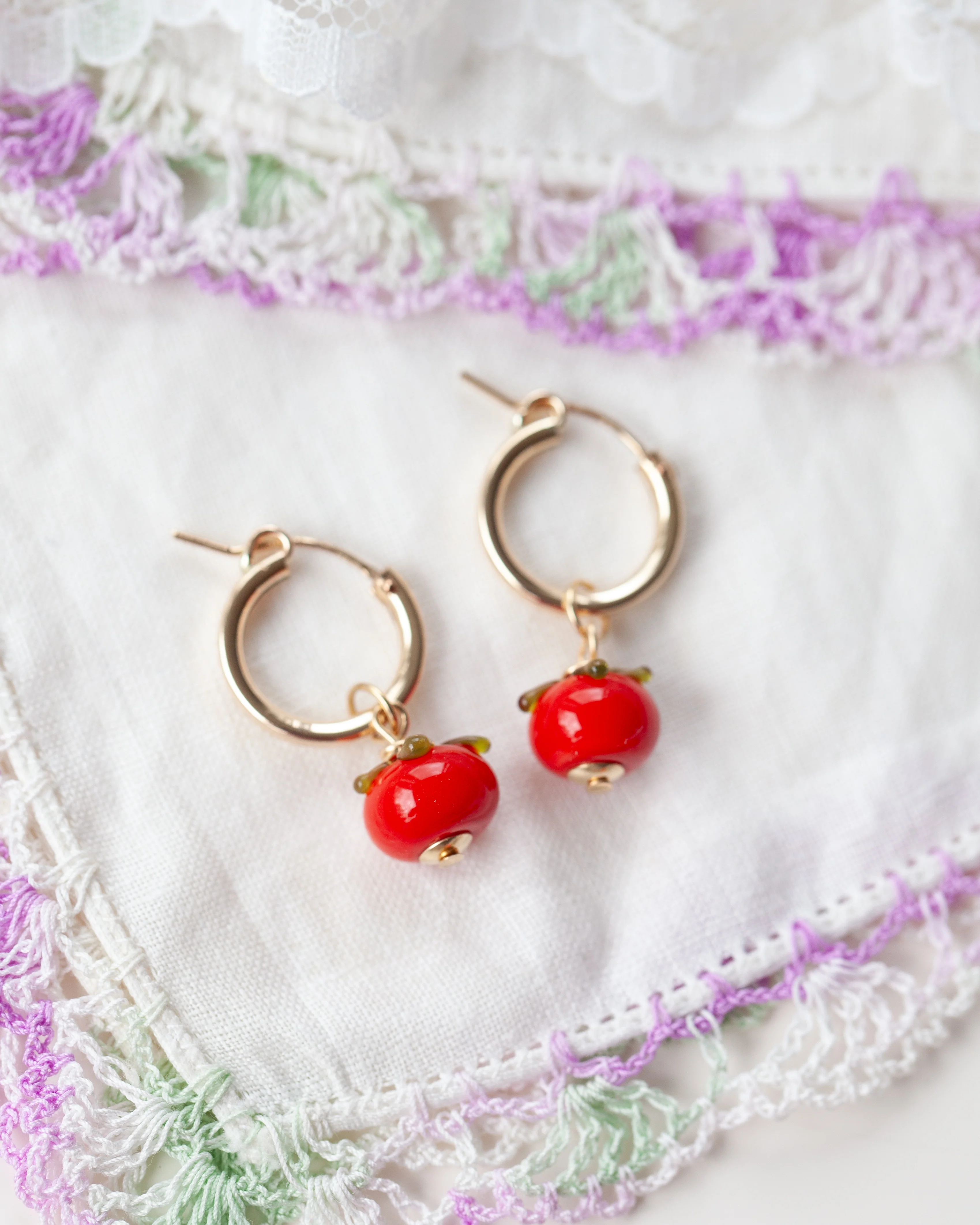 Tomato Earrings - Image 3